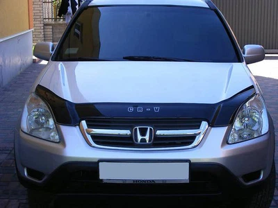Дефлектор капота Honda CR-V 2001-2007 с логотипом Vip Tuning
