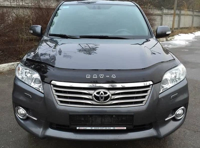 Дефлектор капота Toyota RAV4 2010-2013 с логотипом Vip Tuning