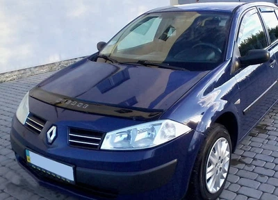 Дефлектор капота Renault Megane 2003-2009 с логотипом Vip Tuning