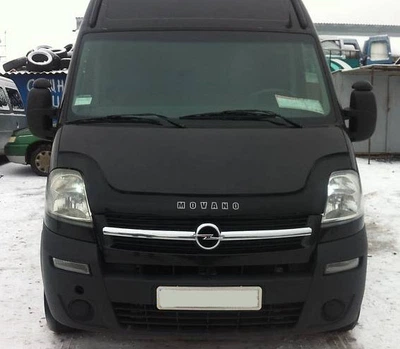 Дефлектор капота Opel Movano A 2003-2010 с логотипом Vip Tuning