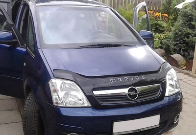 Дефлектор капота Opel Meriva A 2003-2010 с логотипом Vip Tuning