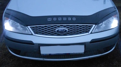 Дефлектор капота Ford Mondeo 2000-2007 с логотипом Vip Tuning