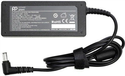 Блок живлення PowerPlant для ноутбука LG 6.5х4.4 мм (19V 65W 3.42A) (LG65F6544)