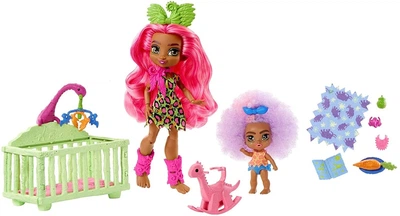 Ігровий набір Mattel Cave Club Fernessa & Furrah Doll Дитяча кімната (GNL92)