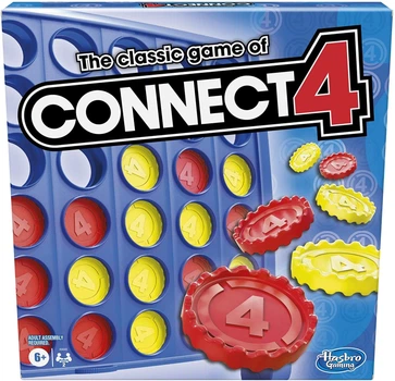 Настольная логическая игра Hasbro Connect 4 Game Собери 4 (A5640
