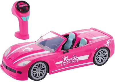 Гламурний кабріолет на р/у Barbie RC Car Барбі машина для 2 ляльок (63360)