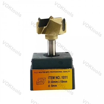 Фреза ГЛОБУС 1011 D8 D30 H18 для дверних петель