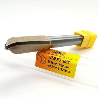 Фреза ГЛОБУС 1012 пазова жолобник d12 D16 L120 h40