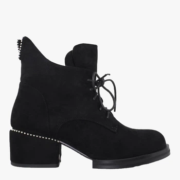 Черевики Rusi Moni Rr3867-H1711 40 25 см Black (2000029636424)
