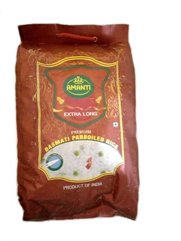 Рис басмати пропаренный Amanti Extra Long Premium Basmati Parboiled Rice 5 кг