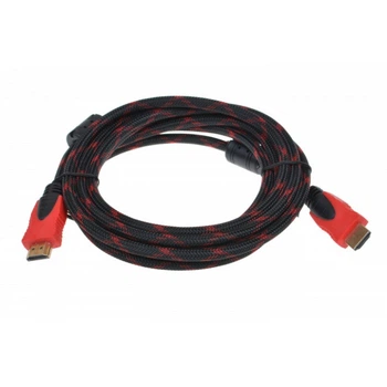 Кабель усиленный в обмотке UKC HDMI - HDMI 3 м Черный (45005)