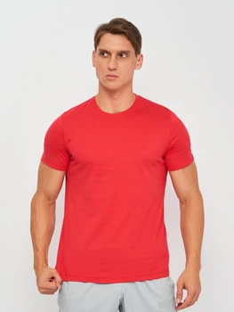 Футболка хлопковая длинная мужская Joma Desert 101739.600 2XL Красная (8424309417581)