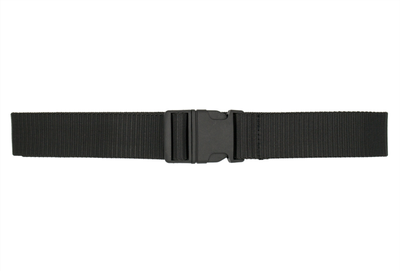 Мужской тактический ремень NA 4 см для джинсов черный 120 см (NA115659)