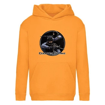 Худі дитяча Контр Страйк 0012 (CS GO) оранжева (CSG orn 0012) 116 см