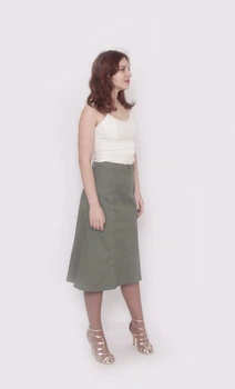 Спідниця жіноча Jozefine 1021 зелена 40