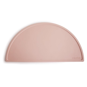 Дитячий килимок для годування силікон Mushie Blush