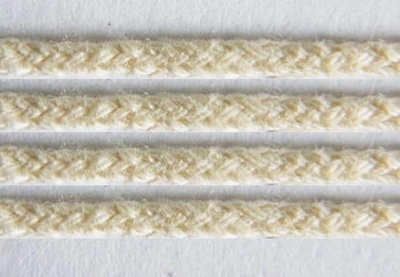 Фитиль для свечей плетеный хлопковый Ø: 1,5 мм 100 метров