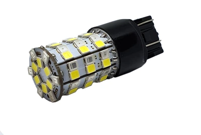 Двухцветные светодиодные лампы Led 7443 T20 W21/5W W3x16q 60SMD 2835 12V Белый Желтый Avtoexpect (74177)