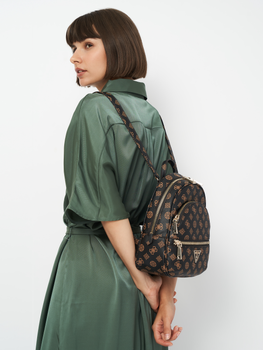 Женский рюкзак Guess HWPG69-94320 Mocha Logo (190231483571)