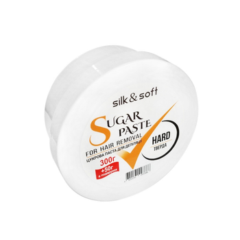 Цукрова паста Silk&Soft для депіляції тверда hard 300г
