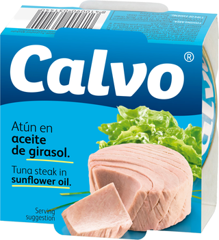 Тунець Calvo в соняшниковій олії 160 г (8410090031440)
