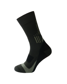 Спортивные треккинговые носки Sesto Senso Trekking Basic 36-38 Темно-зеленые