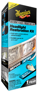 Набір для відновлення фар - Meguiar's Two Step Headlight Restoration Kit (G2970)