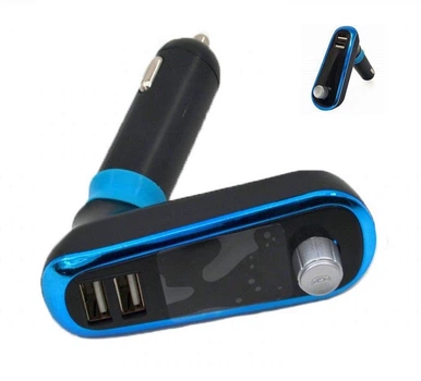 FM трансмітер універсальний автомобільний ФМ модулятор MP3 Bluetooth (873902)