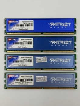 Игровая оперативная память Patriot DIMM 8Gb (4*2Gb) DDR2 667MHz PC2 5300U CL5 (PSD22G6672H) Б/У