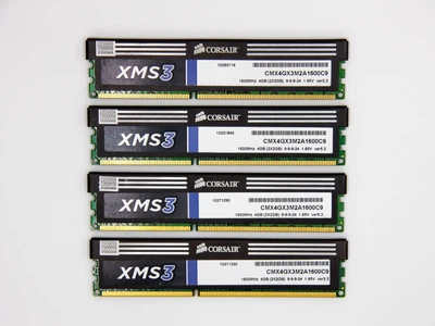 Игровая оперативная память Corsair XMS3 Dominator DIMM 6Gb (3*2Gb) DDR3 1600MHz PC3-12800 CL9 (CMX4GX3M2A1600C9) Refurbished
