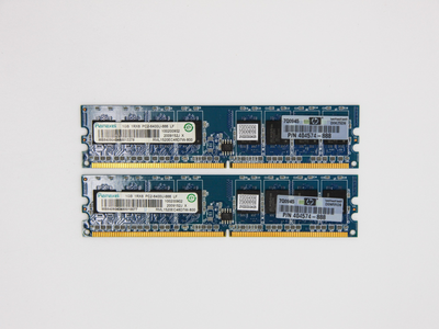 Оперативная память Ramaxel 2GB (2*1Gb) DDR2 800MHz PC2-6400 CL6 (RML1520EC48D7W-800) Б/у