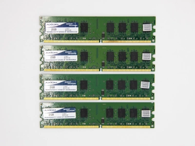 Оперативная память Axiom DIMM 8Gb (4*2Gb) DDR2-800MHz PC2-6400 CL6 Б/У