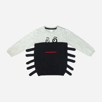Джемпер H&M HOM91017 68 см Сірий/Чорний/Комбінований (Er_2000000322780)