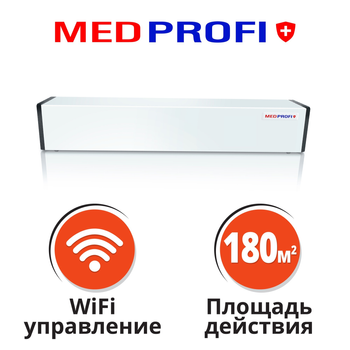 Рециркулятор бактерицидний повітря Medprofi 90вт білий + wifi