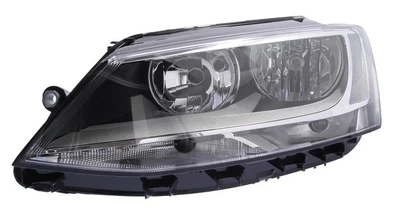 Фара Vw Jetta VI (EURO) (дорестайл) 2010 - 2014 (Фольцваген Джетта VI (ЕВРО) (дорестайл) 2010 - 2014), левая, электр., белая вставка, (Depo)