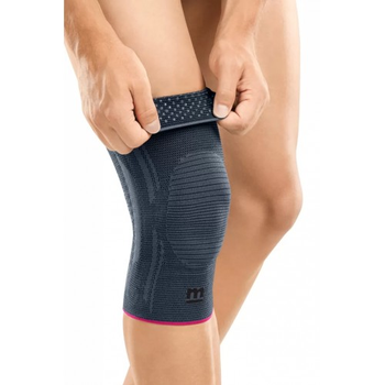 Бандаж для колінного суглоба Genumedi м'який із силіконовим кільцем для надколінка.