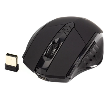 Компьютерная игровая мышь беспроводная + bluetooth Inphic PM6BS002, черная