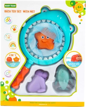 Набор Baby Team для ванны сачок с игрушками (310593063)