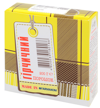 Гірчичний порошок FARMAKOM 200 г (4820039180186)