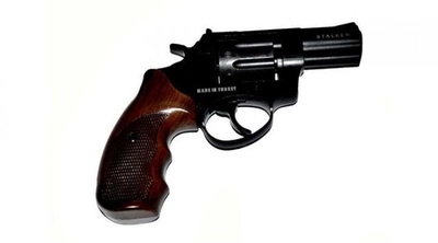 Револьвер під патрон Флобера STALKER 3 "коричн. Рук. + В подарунок Патрони Флобера 4 мм Sellier & Bellot Sigal (200 шт)