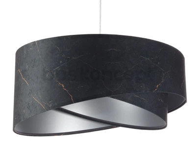 Абажур BPS Koncept 50cm SARA CZARNO S MAGMA