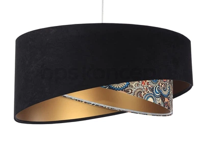 Абажур BPS Koncept 50cm BONI Z KOLOROWYM ORNAMENTEM