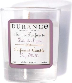 Свеча парфюмированная Durance Mini Perfumed Candle 30 г Молочный инжир