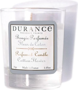 Свеча парфюмированная Durance Mini Perfumed Candle 30 г Цветы хлопка