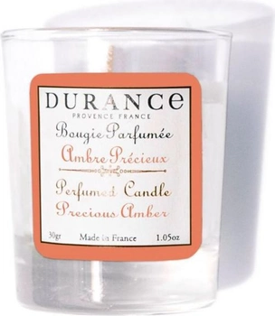 Свеча парфюмированная Durance Mini Perfumed Candle 30 г Драгоценная амбра
