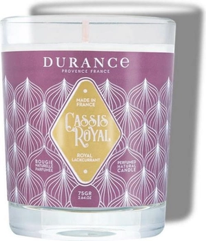 Свеча ароматическая Durance Perfumed Handcraft Candle Mini 75 г Королевская чорная смородина