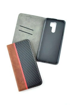 Чохол-книжка для телефону Xiaomi Redmi 7A Carbon Dark brown / black (4you)