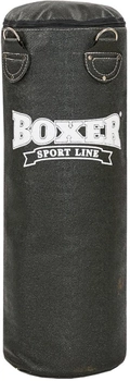 Мешок боксерский Boxer кирза 80 см Черный (1002-04)