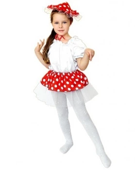 Карнавальний костюм Purpurino Мухоморушка, зріст 122-128 см (9408)