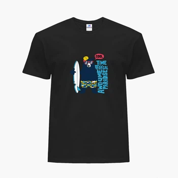 Футболка жіноча Крутий Ведмідь (Cool Bear) (8976-2067-4) XL Чорна